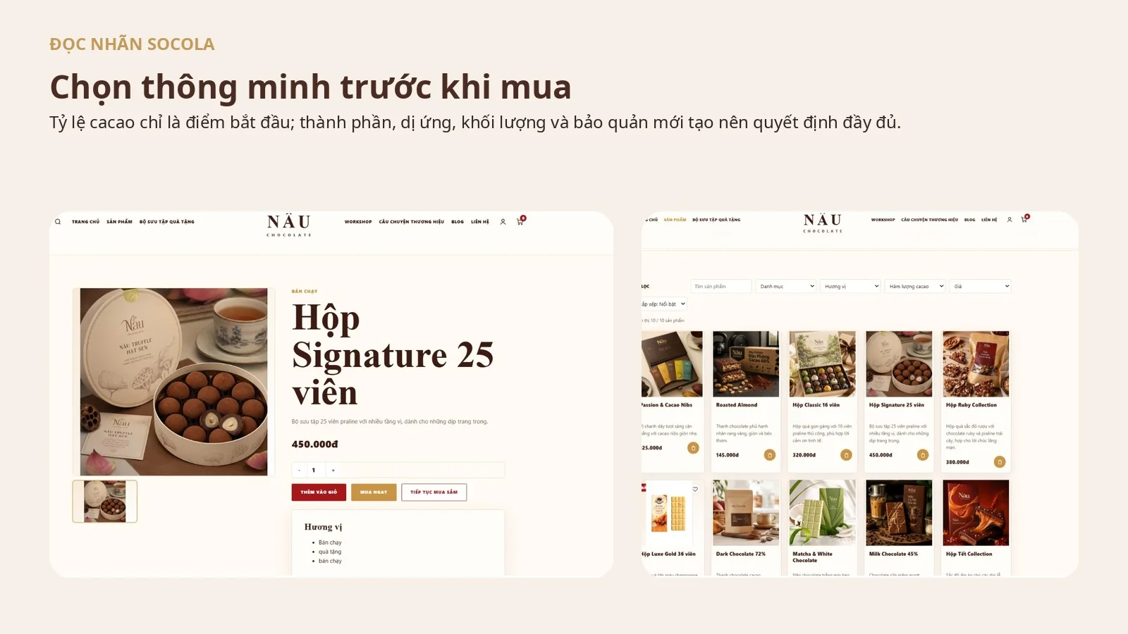 Cách đọc nhãn socola trong 30 giây: Tỷ lệ cacao, thành phần, dị ứng và bảo quản